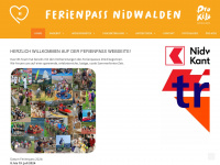 ferienpass-nidwalden.ch Webseite Vorschau