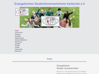 ev-studentinnenwohnheim.de Webseite Vorschau