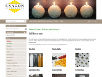 exagon.ch Webseite Vorschau
