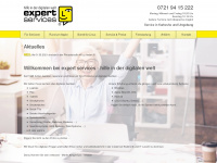 expert-services.de Webseite Vorschau