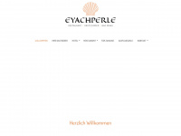 eyachperle.de Webseite Vorschau
