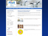 faass-sanitaer.de Webseite Vorschau