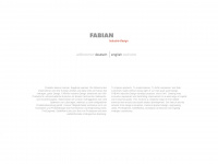 fabian-industriedesign.de Webseite Vorschau