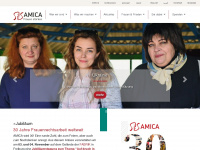 amica-ev.org Webseite Vorschau
