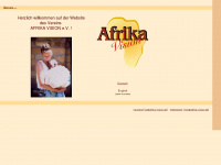 afrika-vision.de Webseite Vorschau