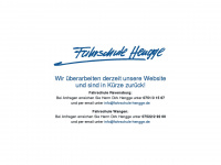 fahrschule-hengge.de Webseite Vorschau