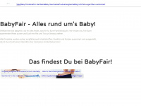 baby-fair.de Webseite Vorschau