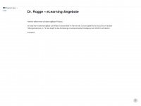 moodle-dr-rogge.de Webseite Vorschau