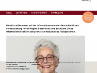 gesundheitliche-vorausplanung-bb.ch Webseite Vorschau