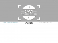 javi-production.de Webseite Vorschau