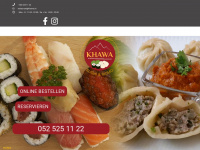 khawa.ch Webseite Vorschau
