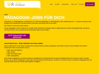 unique-paedagogik.de Webseite Vorschau