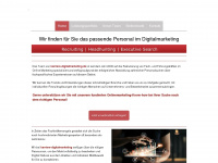karriere-digitalmarketing.de Webseite Vorschau