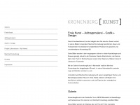 kronenbergkunst.de Webseite Vorschau