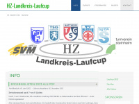 laufcup-wertung.de Webseite Vorschau