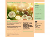 naturheilpraxis-cornelia-buerkle.de Webseite Vorschau