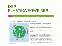 plastikwegweiser.ch Webseite Vorschau