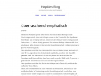 derhopkins.com Webseite Vorschau