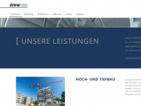zimmer-architekten.com Webseite Vorschau