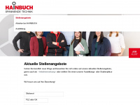hainbuch-karriere.com Webseite Vorschau