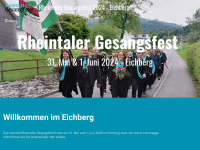 gesangsfest2024.ch Webseite Vorschau