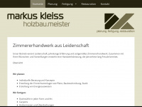 markuskleiss.at Webseite Vorschau
