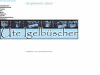 ute-igelbuescher.net Webseite Vorschau