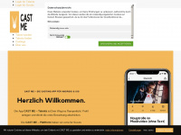 castme.app Webseite Vorschau