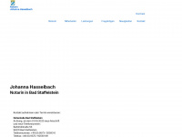 notarin-hasselbach.de Webseite Vorschau