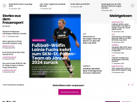 verosportnews.at Webseite Vorschau