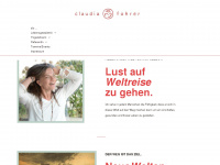 claudiafohrer.de Webseite Vorschau