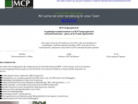 mcp-fertigungstechnik.de Webseite Vorschau