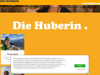 huberin.at Webseite Vorschau