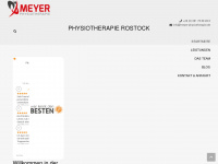 meyer-physiotherapie.de Webseite Vorschau
