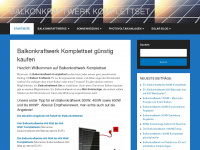 balkonkraftwerk-komplettset.de Webseite Vorschau