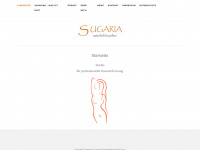 sugaria.de Webseite Vorschau