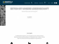 martellibau.ch Webseite Vorschau