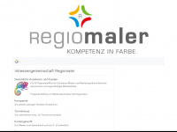 regiomaler.ch Webseite Vorschau