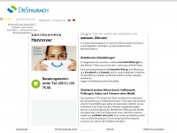 zahnkosmetik-hannover.com Webseite Vorschau
