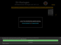 sv-roringen.de Webseite Vorschau