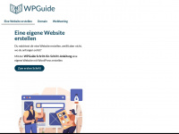 wpguide.at Webseite Vorschau