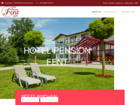 pension-fent.com Webseite Vorschau