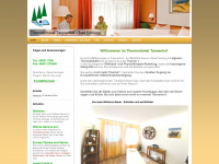 thermenhotel-tannenhof.de Webseite Vorschau