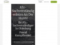 kfz-sv-hunte.de Webseite Vorschau