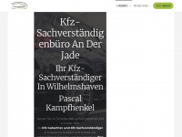 kfz-sv-jade.de Webseite Vorschau
