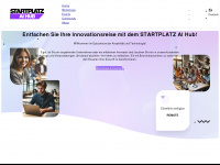 startplatz-ai-hub.de Webseite Vorschau