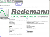 elektro-redemann.de Webseite Vorschau