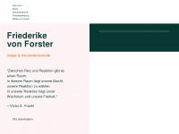 Friederike-von-forster.com