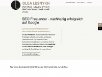 olga-lesnykh.com Webseite Vorschau