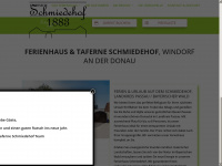 schmiedehof.com Webseite Vorschau